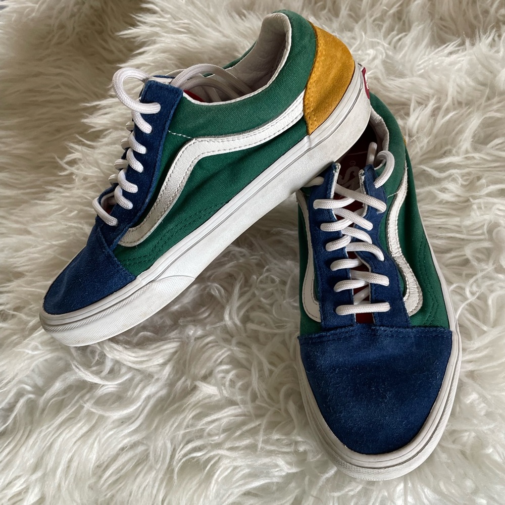 Vans Old Skool Yacht Club Unisex Adult Shoes-Multicolored. Men 7, Women 5.5